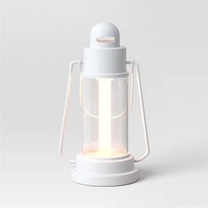 THRESHOLD NWT metal classic large battery led pillar candle outdoor lantern
